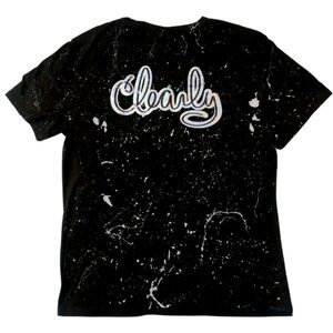 IF ONLY LIMITED EDITION x Clearly Metallic Grey Gray Crew Neck T Shirt